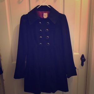 Black pea coat by CANDIES
